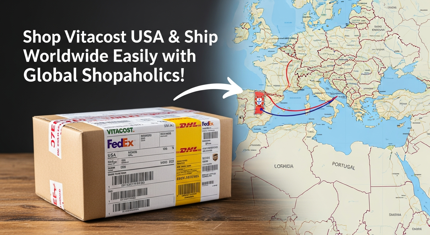 Does Vitacost Ship to Portugal from US? Order Vitamins and Supplements from USA with Global Shopaholics.