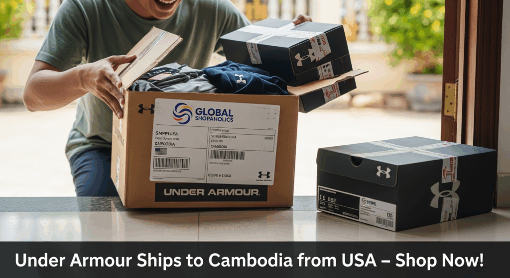 Under Armour ships to cambodia from USA