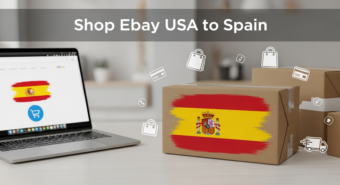 Does eBay Ship to Spain? How to Buy from eBay USA and Deliver to Spain with Global Shopaholics.