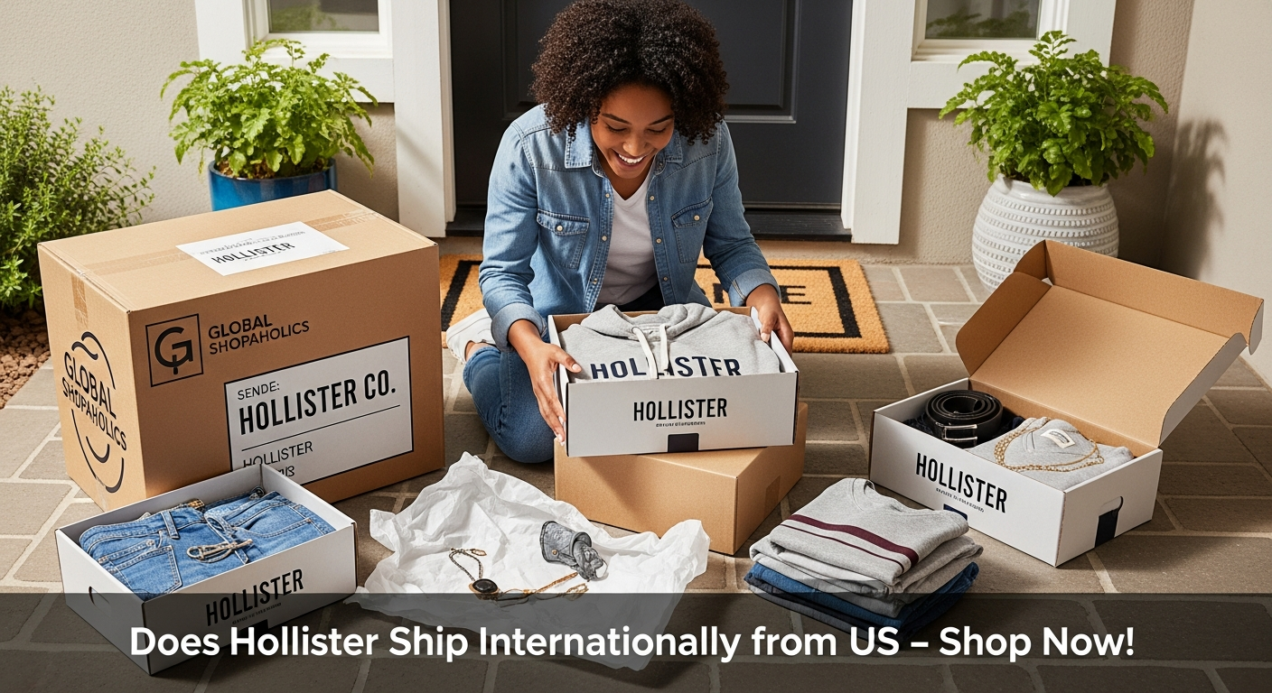 Does Hollister Ship Internationally from US? Your Guide to Shopping Hollister Worldwide with Global Shopaholics.