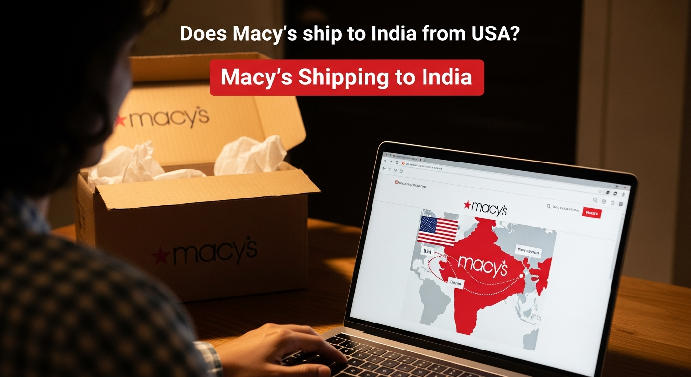Does Macys ship to India from USA