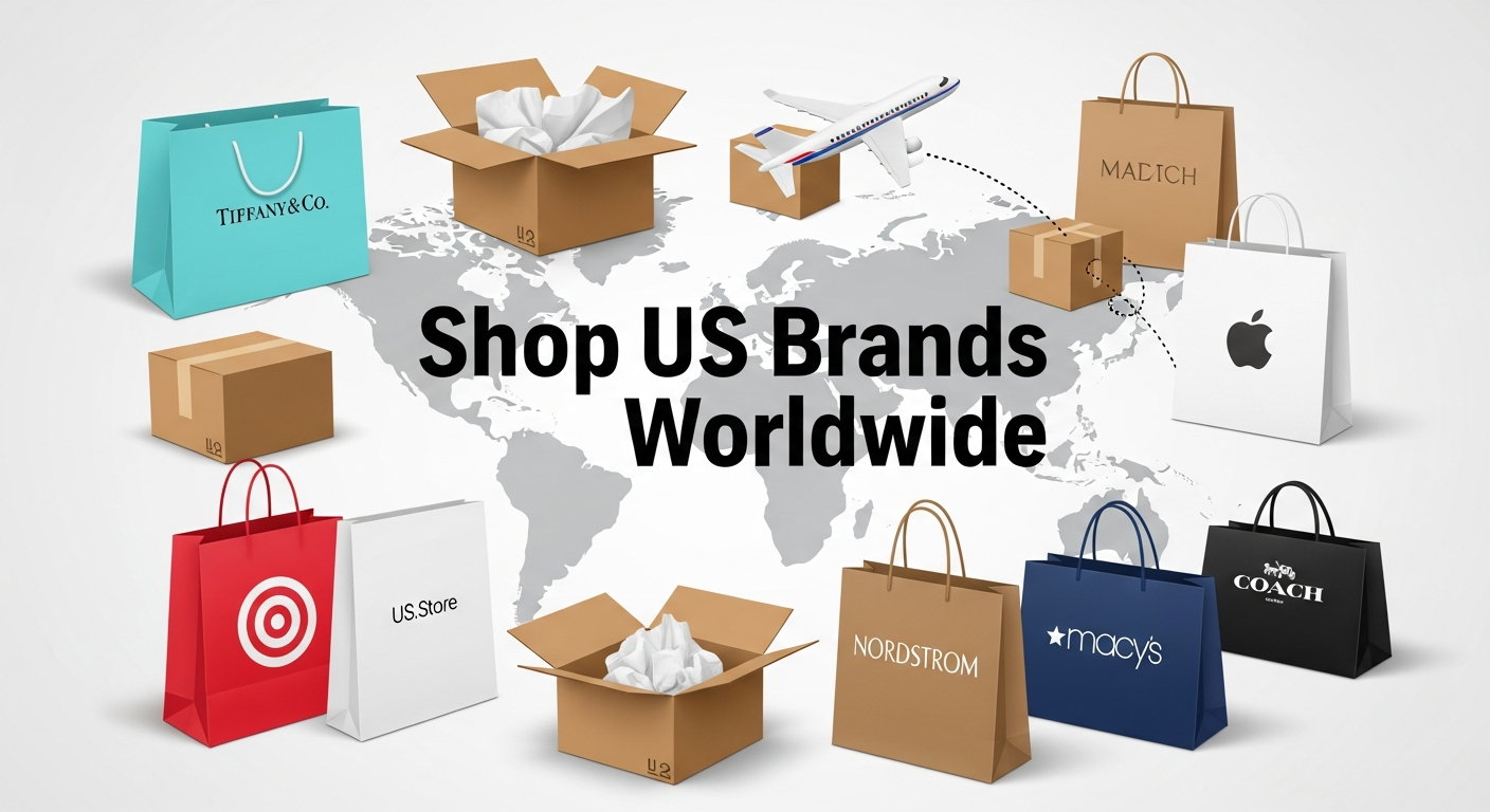 US Online Shopping Sites With International Shipping: Shop American Brands From Anywhere with Global Shopaholics.