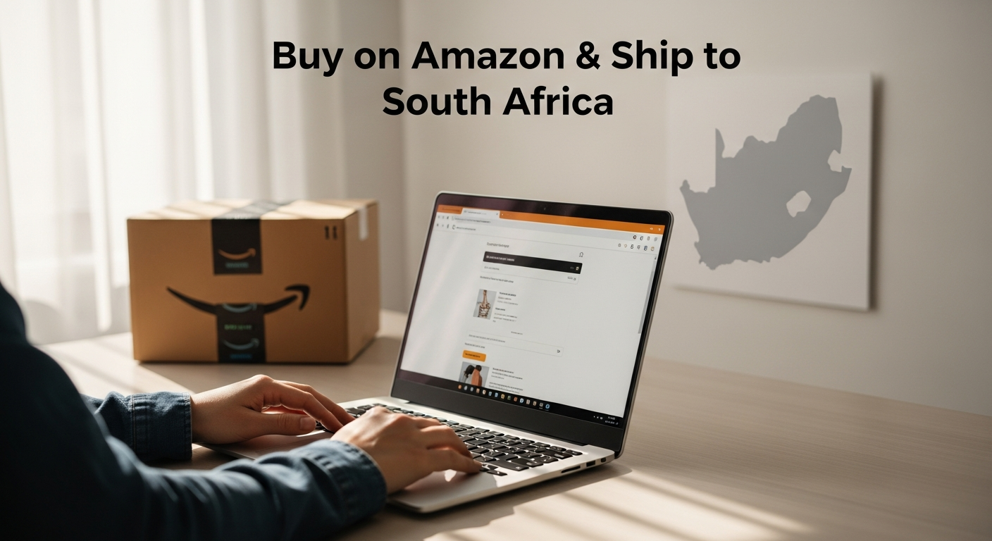 Buy from Amazon and ship to South Africa
