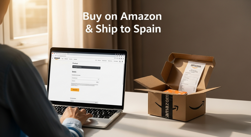 Buy from Amazon and ship to Spain