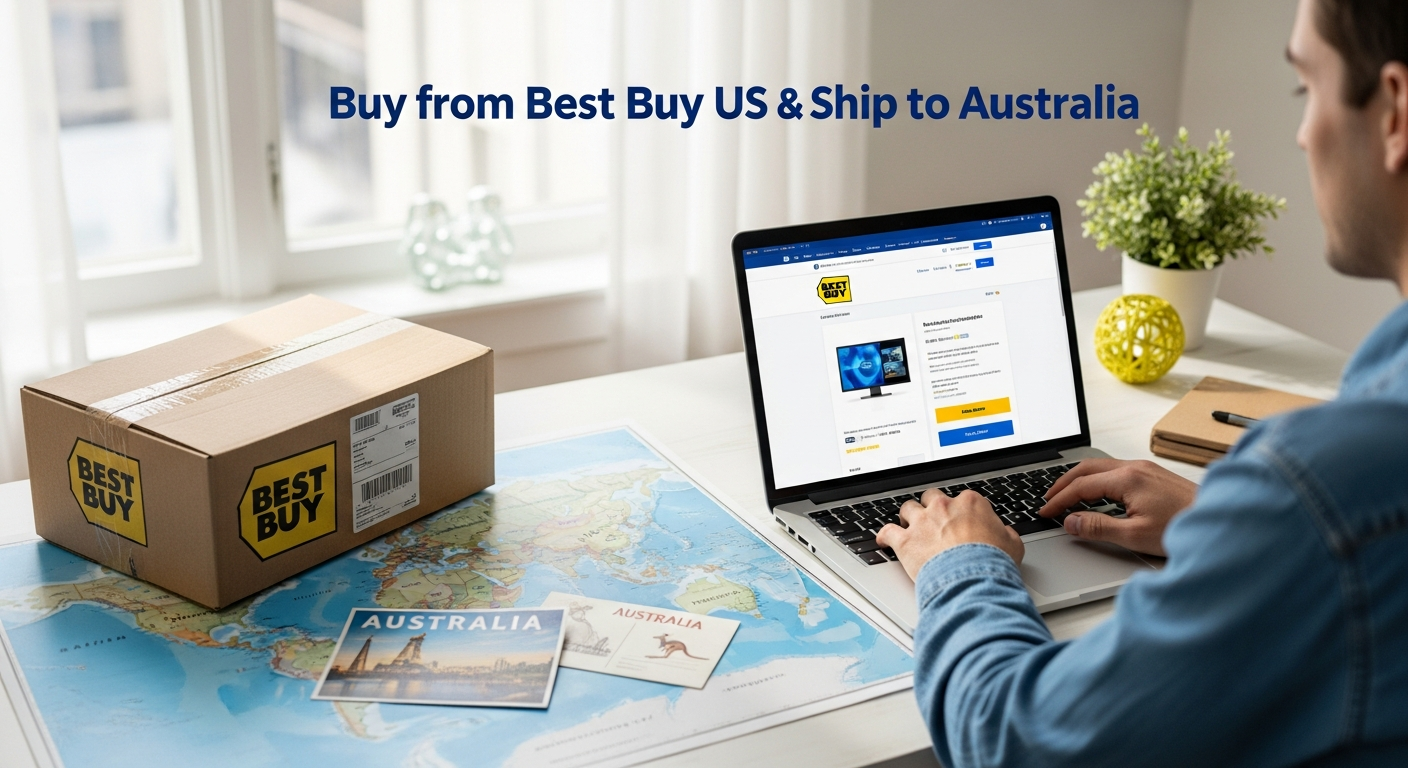 Buy from Best Buy US and ship to Australia