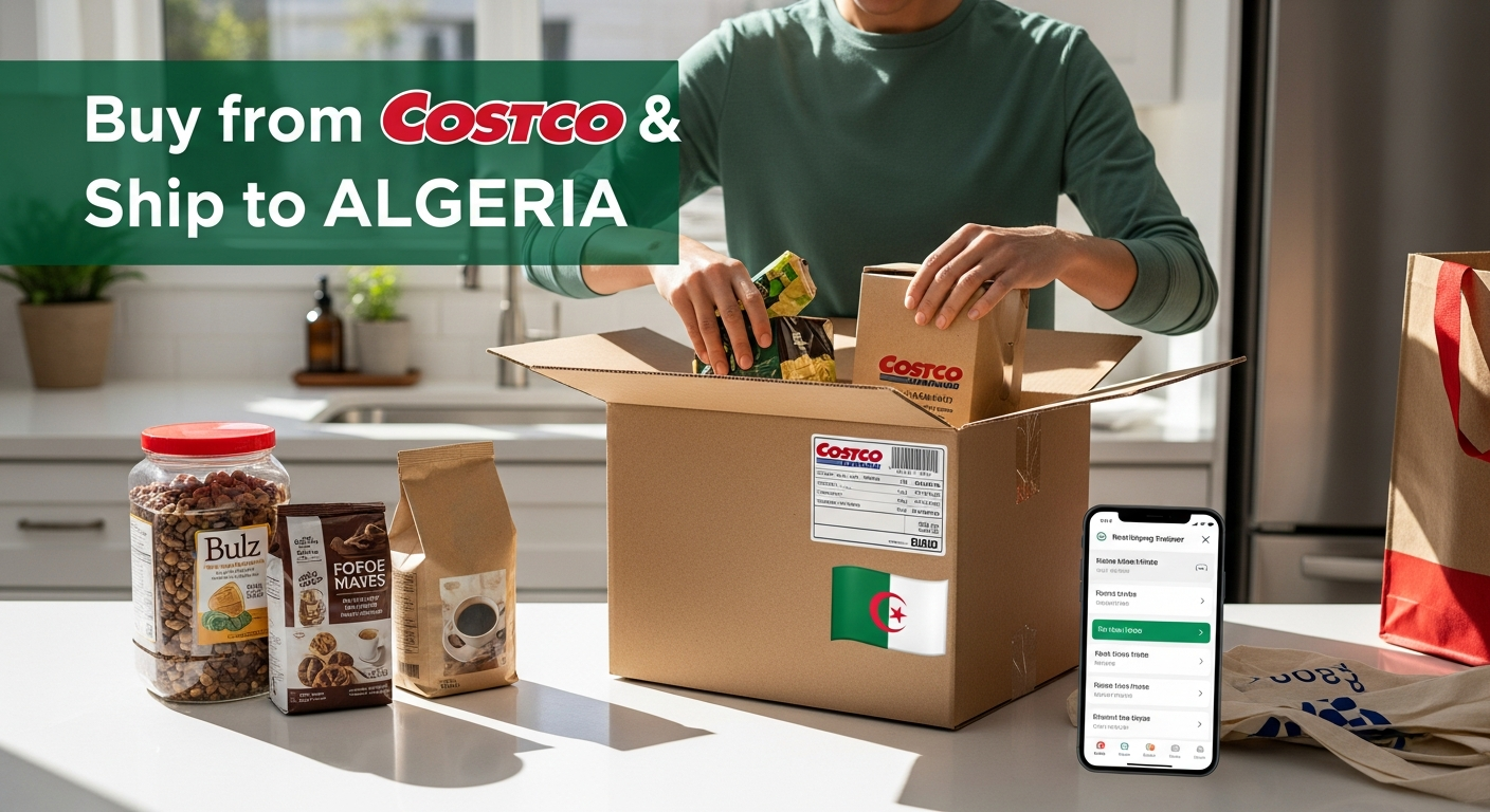 Buy from Costco and ship to ALGERIA
