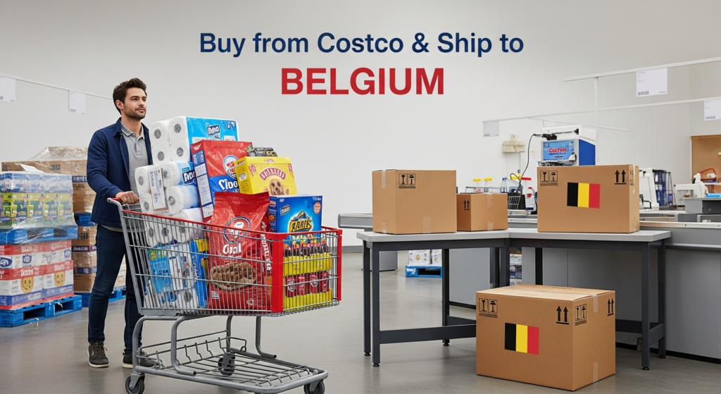 Buy from Costco and ship to BELGIUM