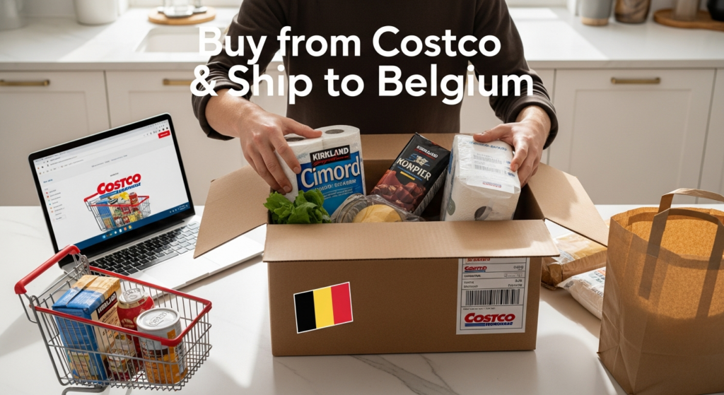 Buy from Costco and ship to BELGIUM