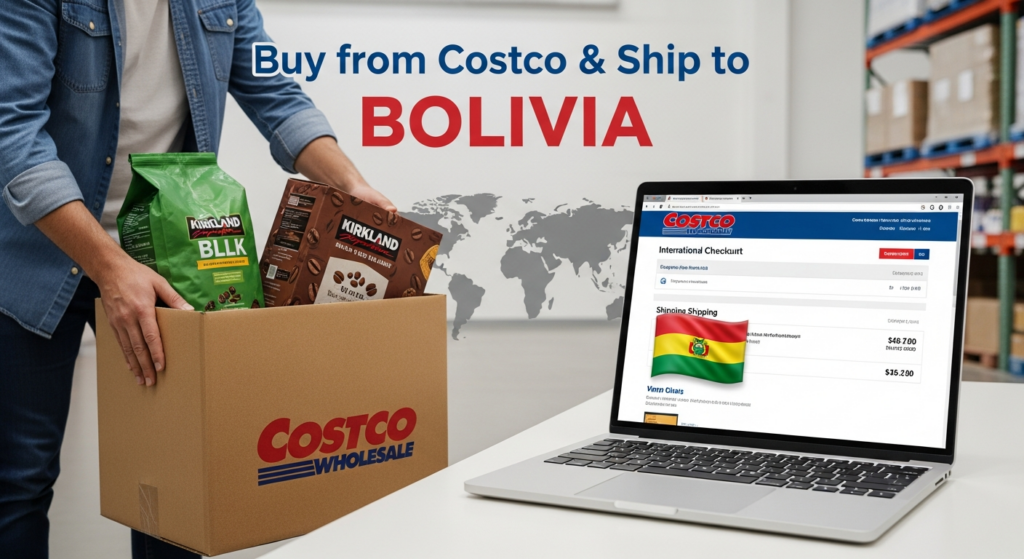 Buy from Costco and ship to BOLIVIA