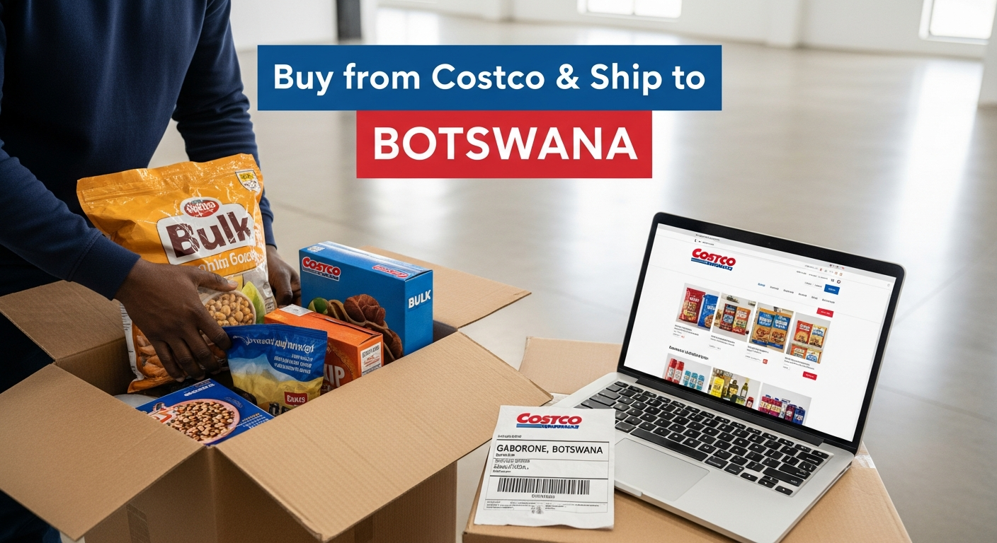 Buy from Costco and ship to BOTSWANA