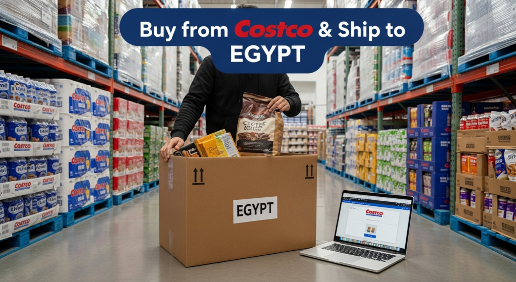 Buy from Costco and ship to EGYPT