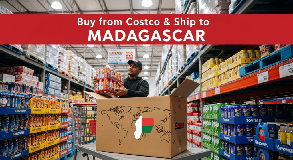 Buy from Costco and ship to MADAGASCAR