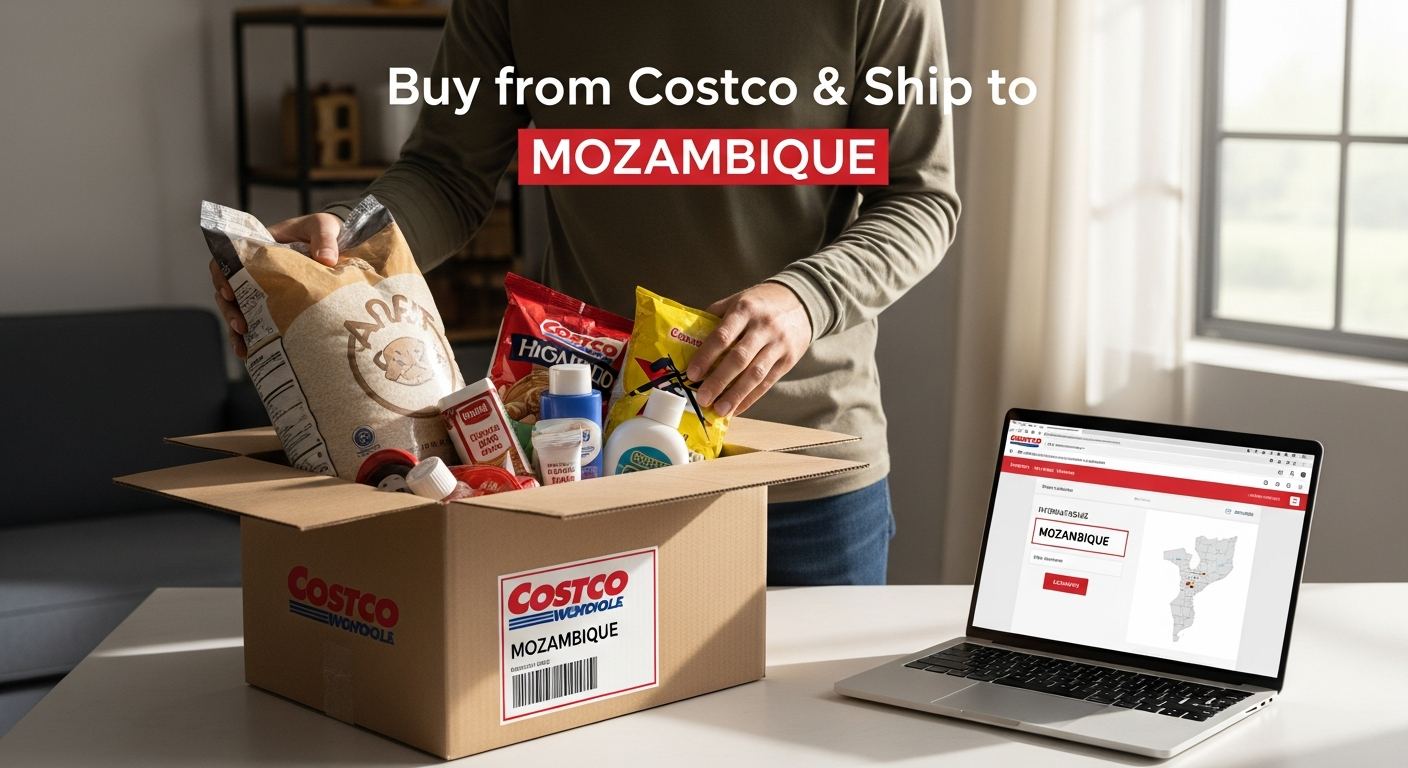 Buy from Costco and ship to MOZAMBIQUE