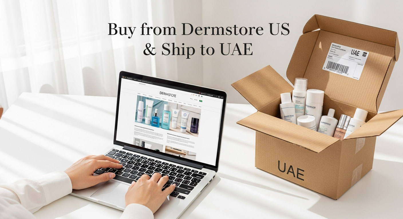 Buy from Dermstore US and ship to UAE