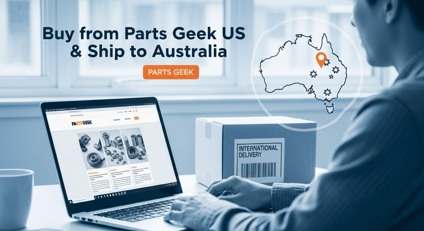 Buy from Parts Geek US and ship to Australia