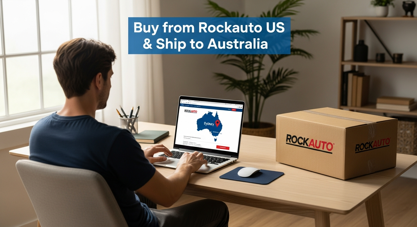 Buy from RockAuto US and ship to Australia