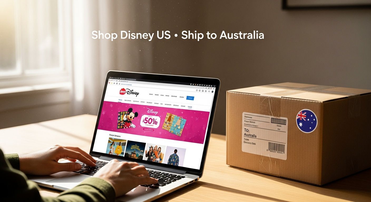 Buy from Shop Disney US and ship to Australia