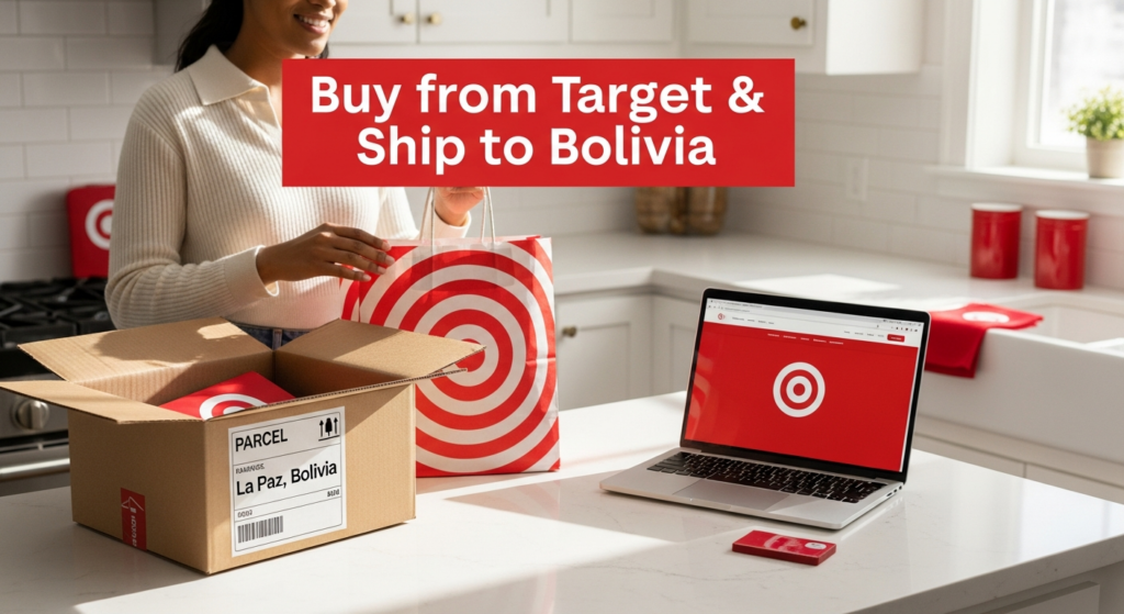 Buy from Target and ship to BOLIVIA