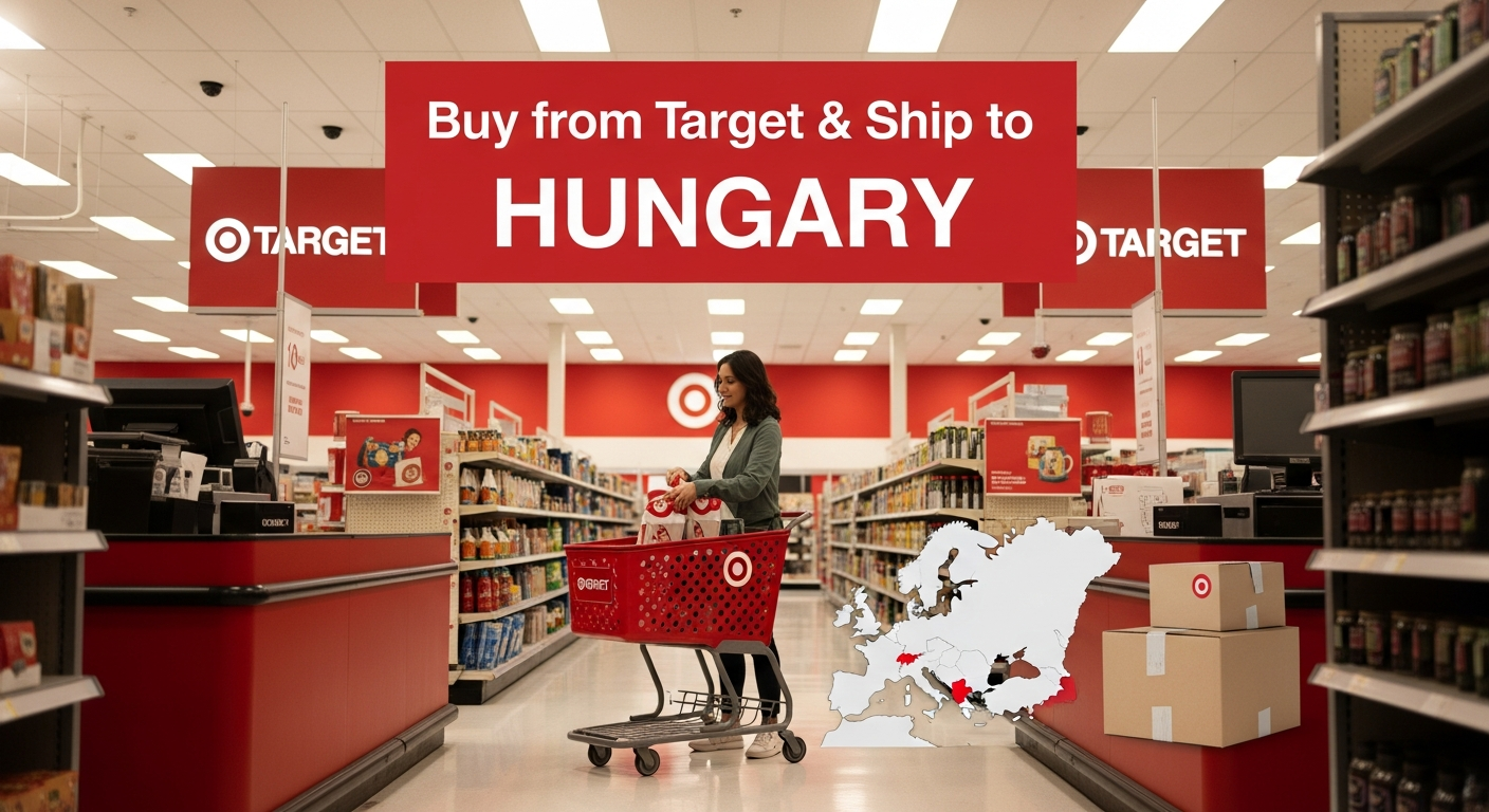 Buy from Target and ship to HUNGARY