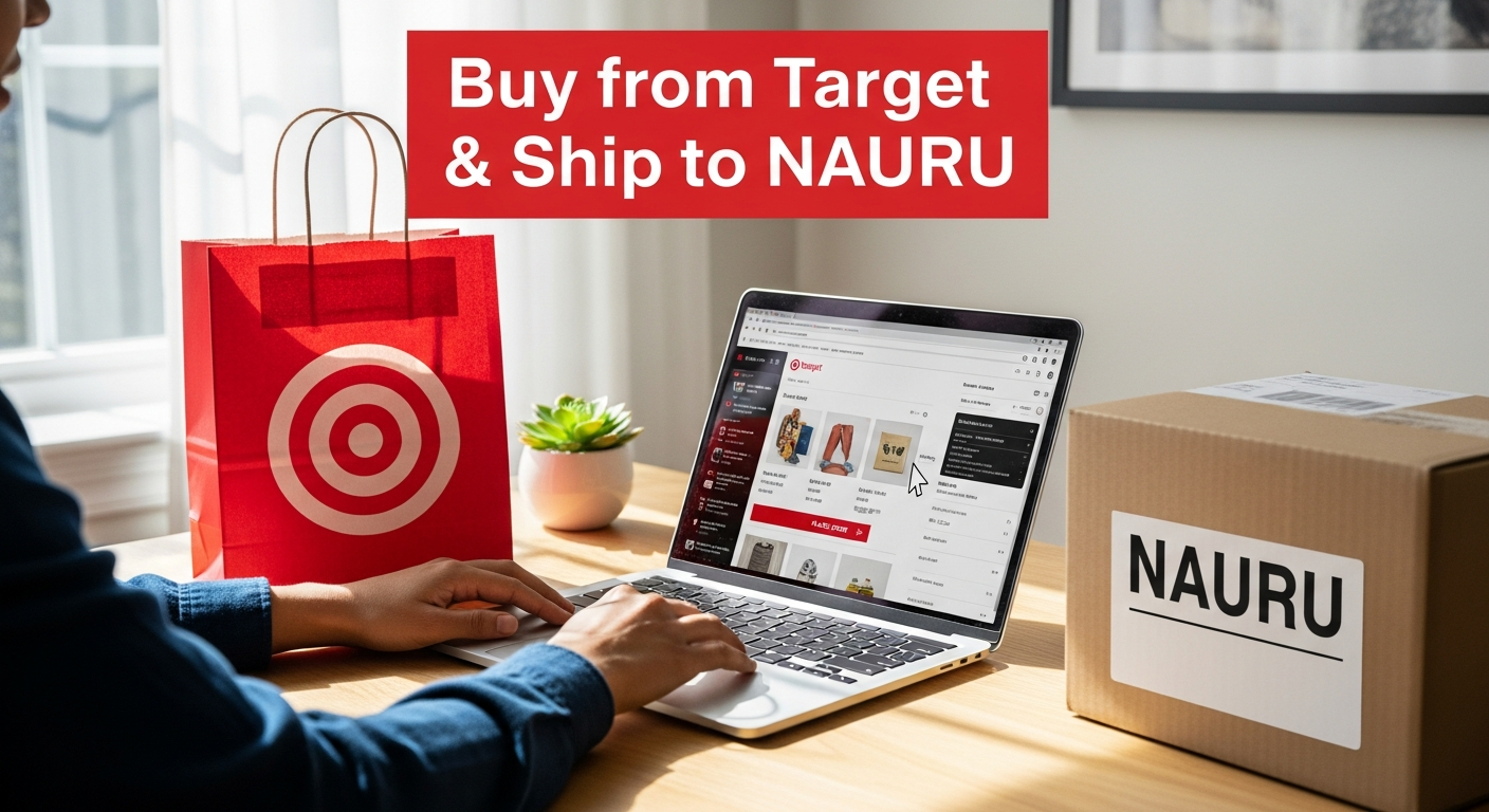 Buy from Target and ship to NAURU