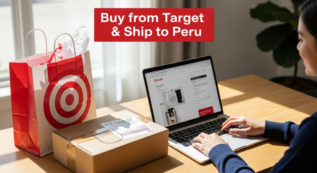 Buy from Target and ship to PERU