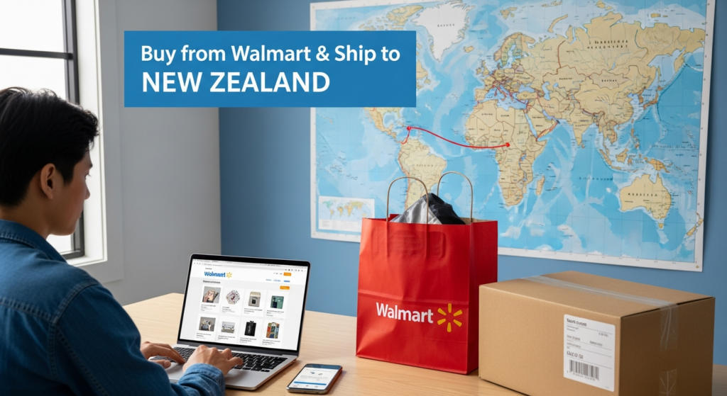Buy from Walmart and ship to NEW ZEALAND