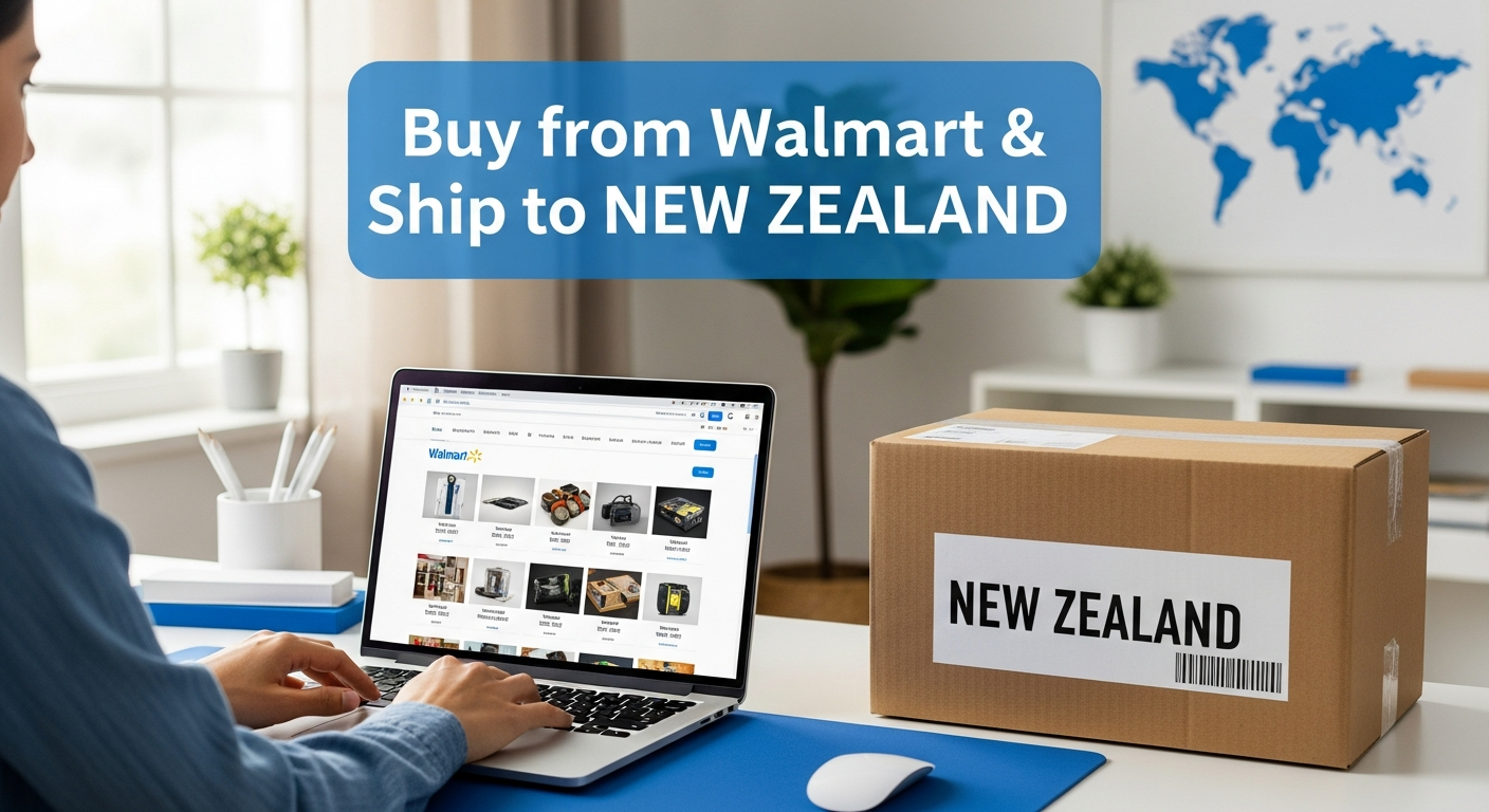 Buy from Walmart and ship to NEW ZEALAND