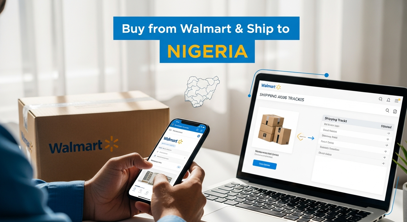 Buy from Walmart and ship to NIGERIA