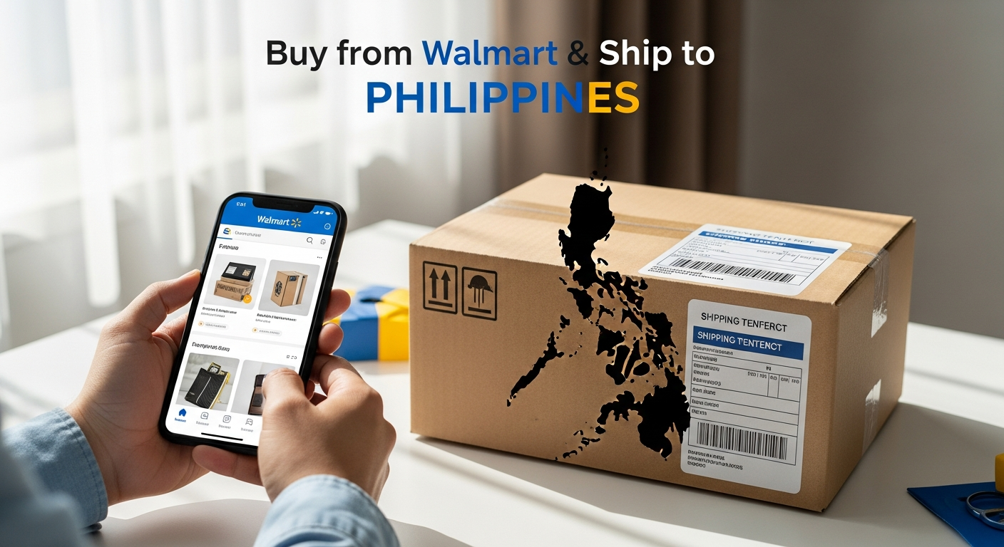 Buy from Walmart and ship to PHILIPPINES