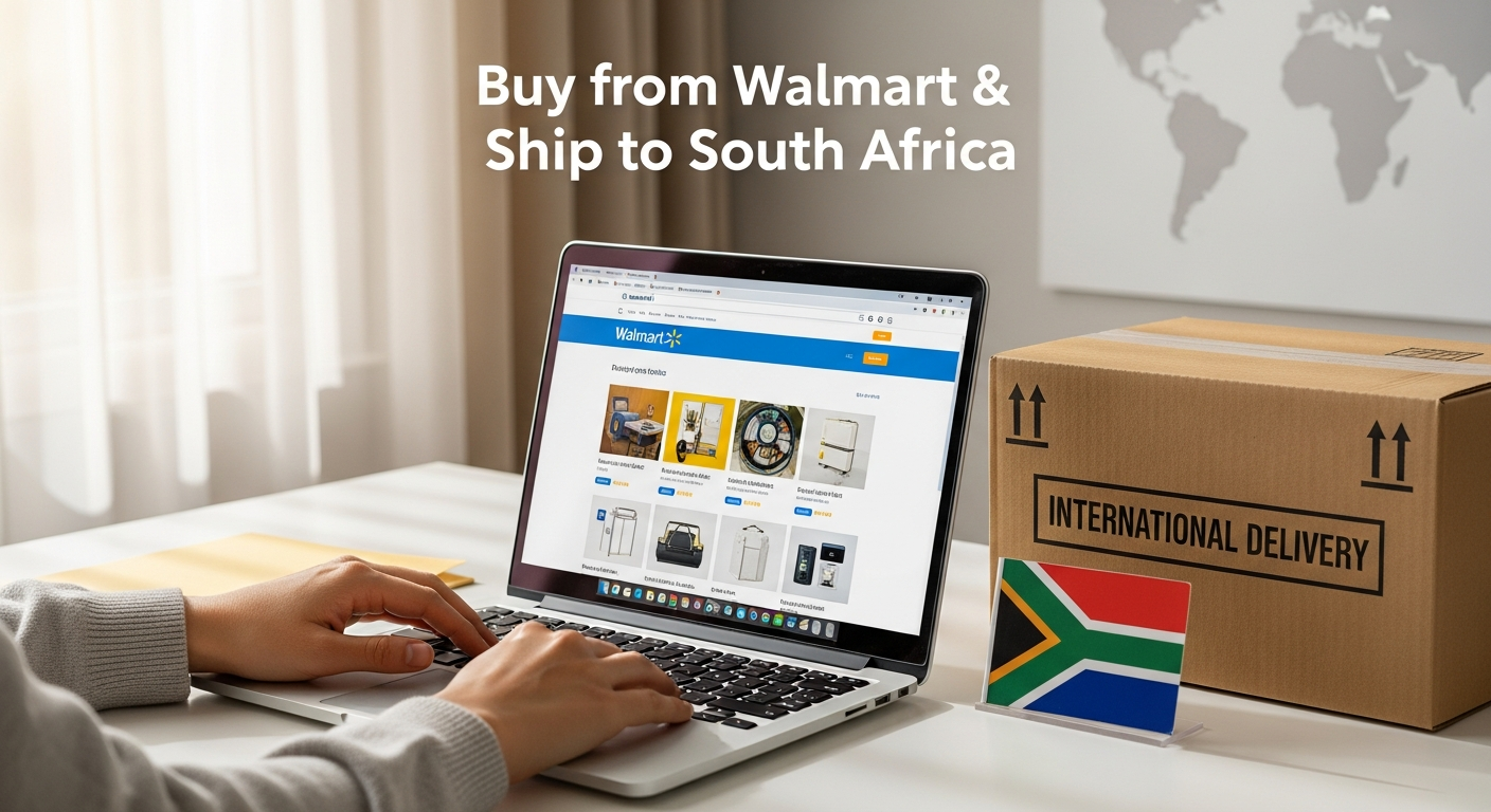 Buy from Walmart and ship to South Africa