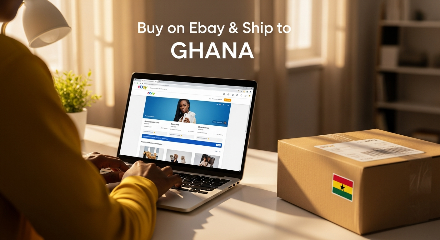Buy from eBay and ship to GHANA
