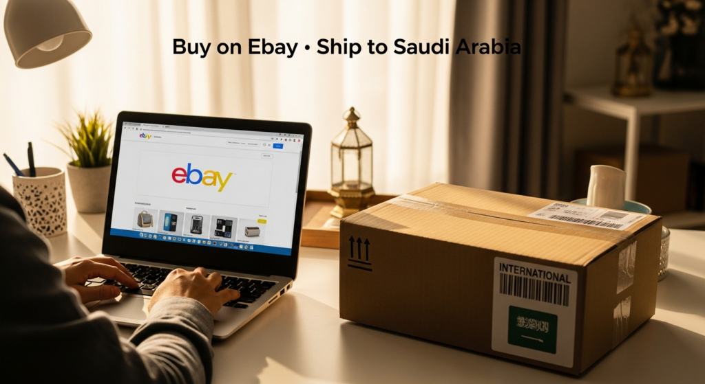 Buy from eBay and ship to Saudi Arabia