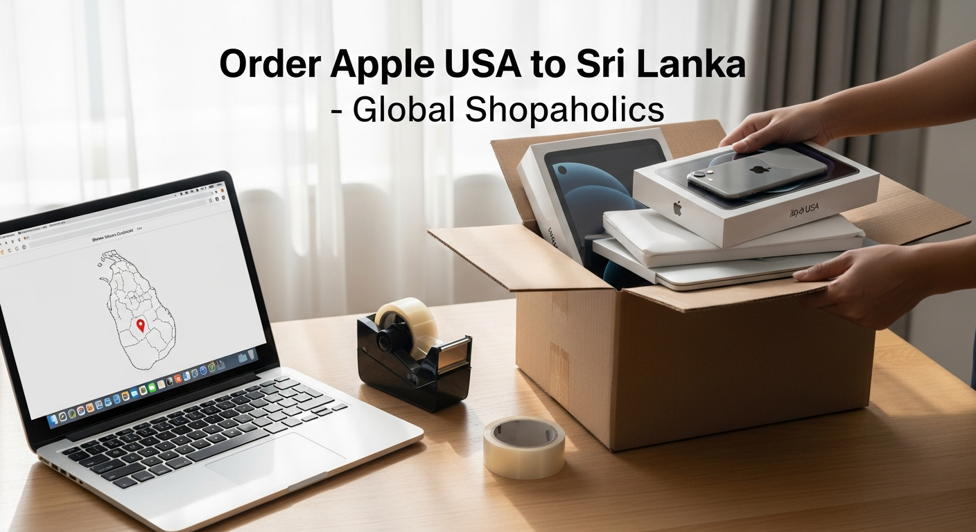 Does Apple Ship to Sri Lanka from USA? How to Order Apple USA Products with Global Shopaholics.