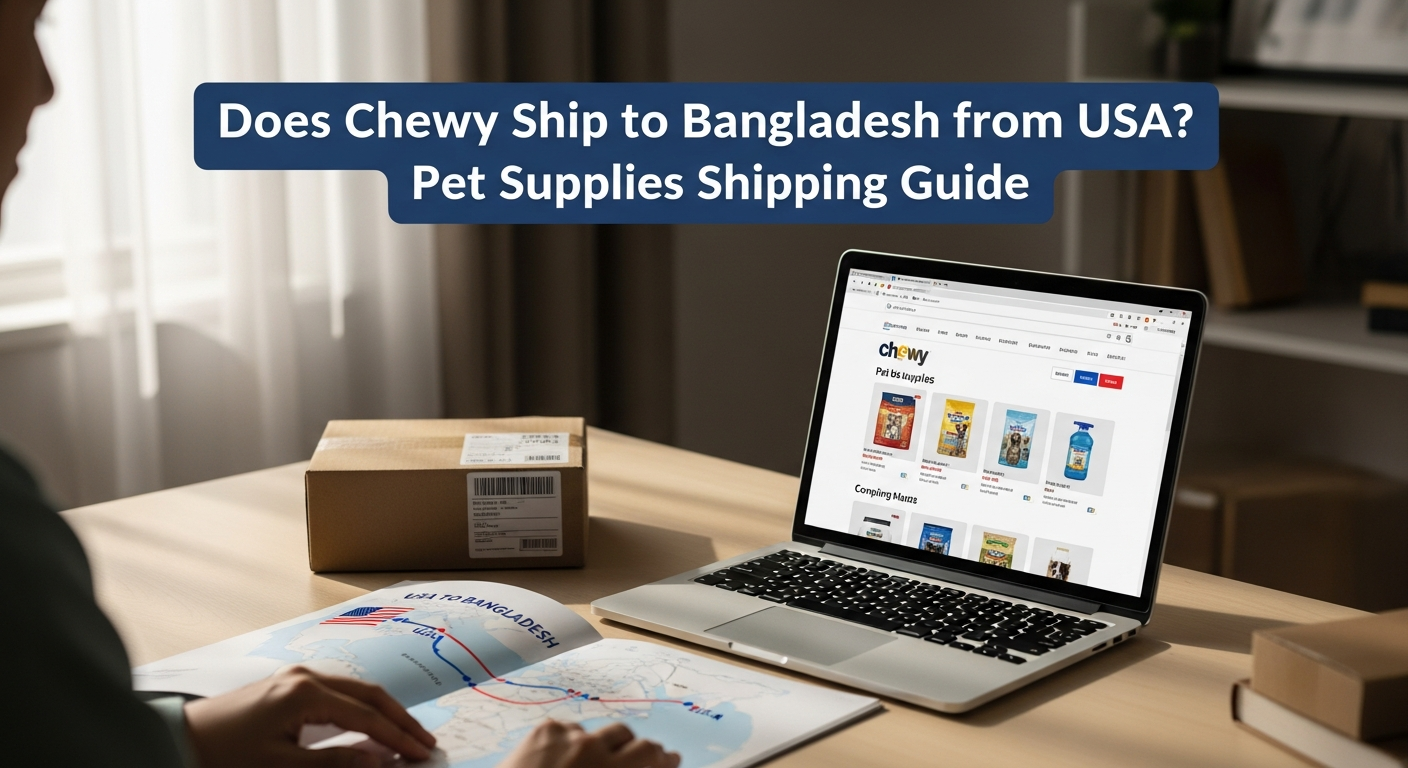 Does Chewy Ship to Bangladesh from USA? Pet Supplies Shipping Guide.