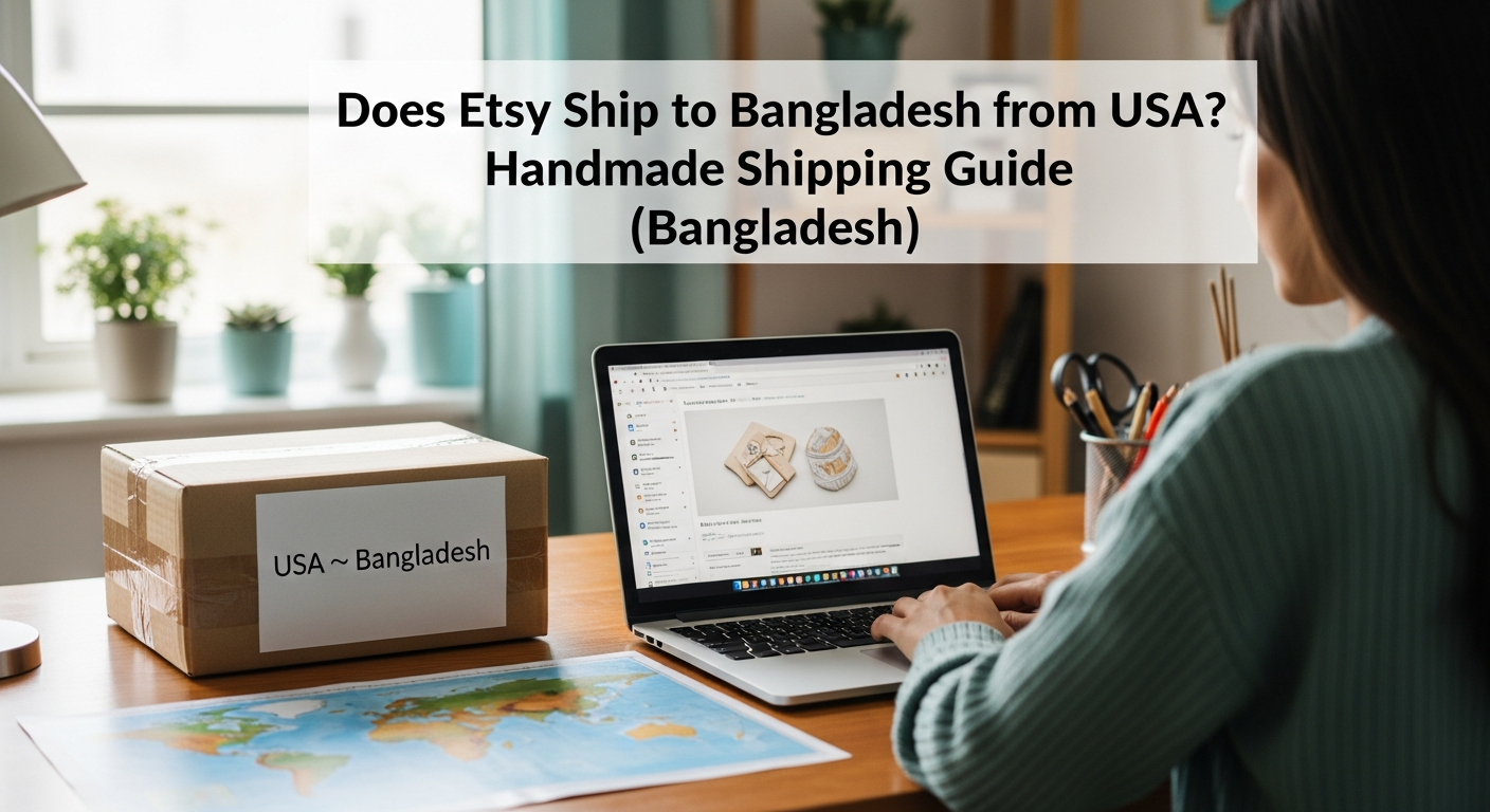 Does Etsy Ship to Bangladesh from USA? Handmade Items Shipping Guide.