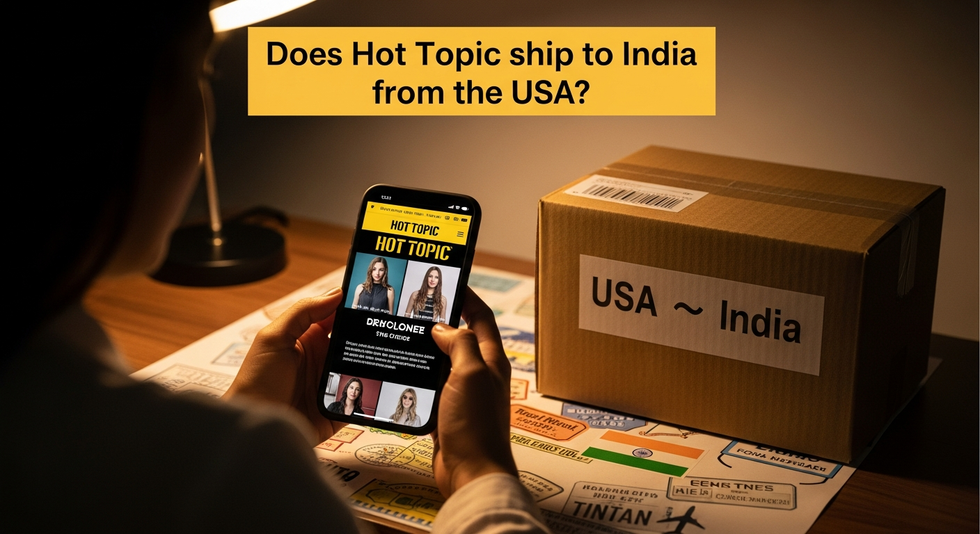 Does Hot Topic ship to India from USA