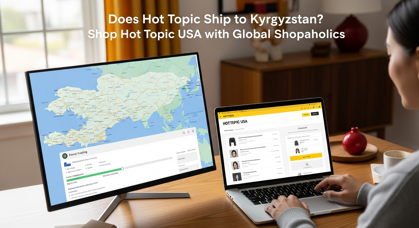 Does Hot Topic Ship to Kyrgyzstan from US? How to Shop Hot Topic USA Merchandise with Global Shopaholics.