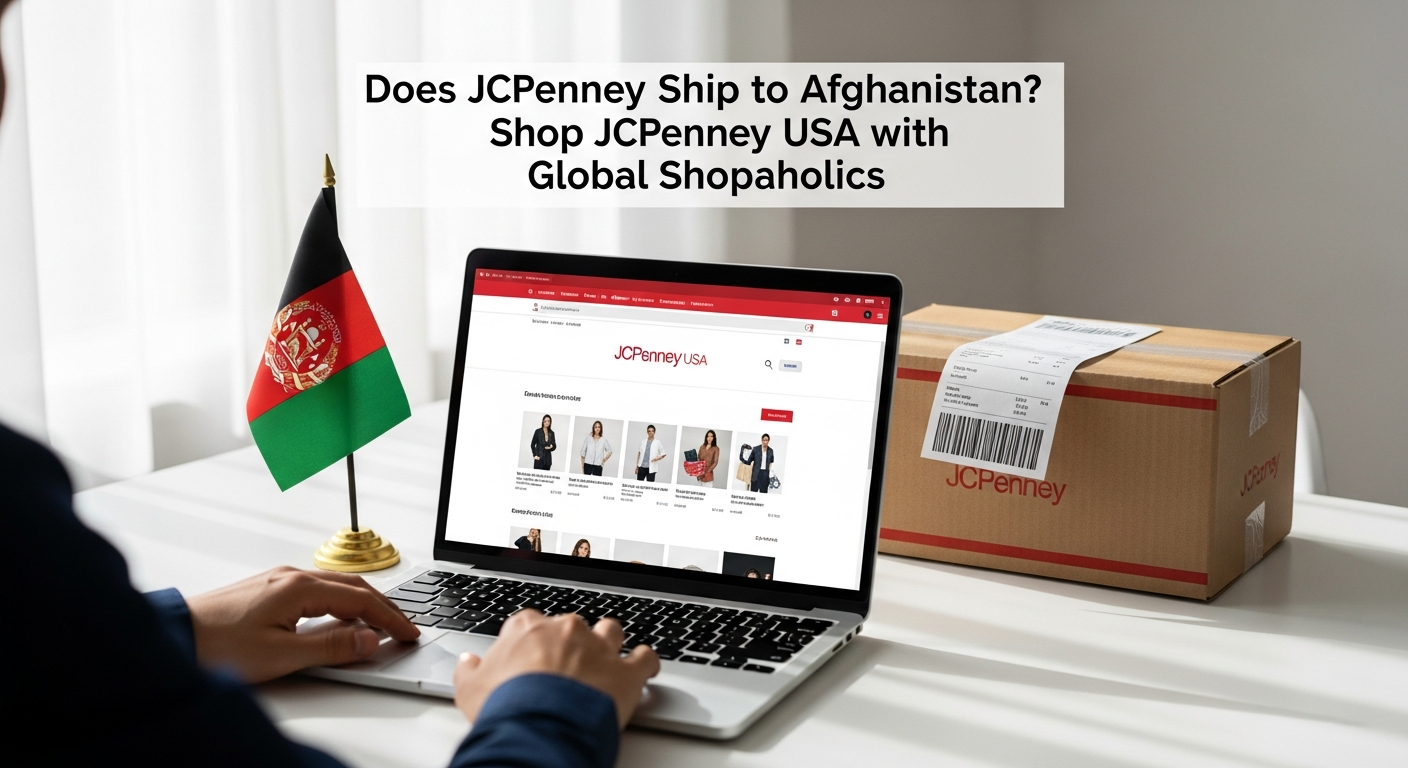 Does JCPenney Ship to Afghanistan from USA? How to Shop JCPenney USA Online with Global Shopaholics.