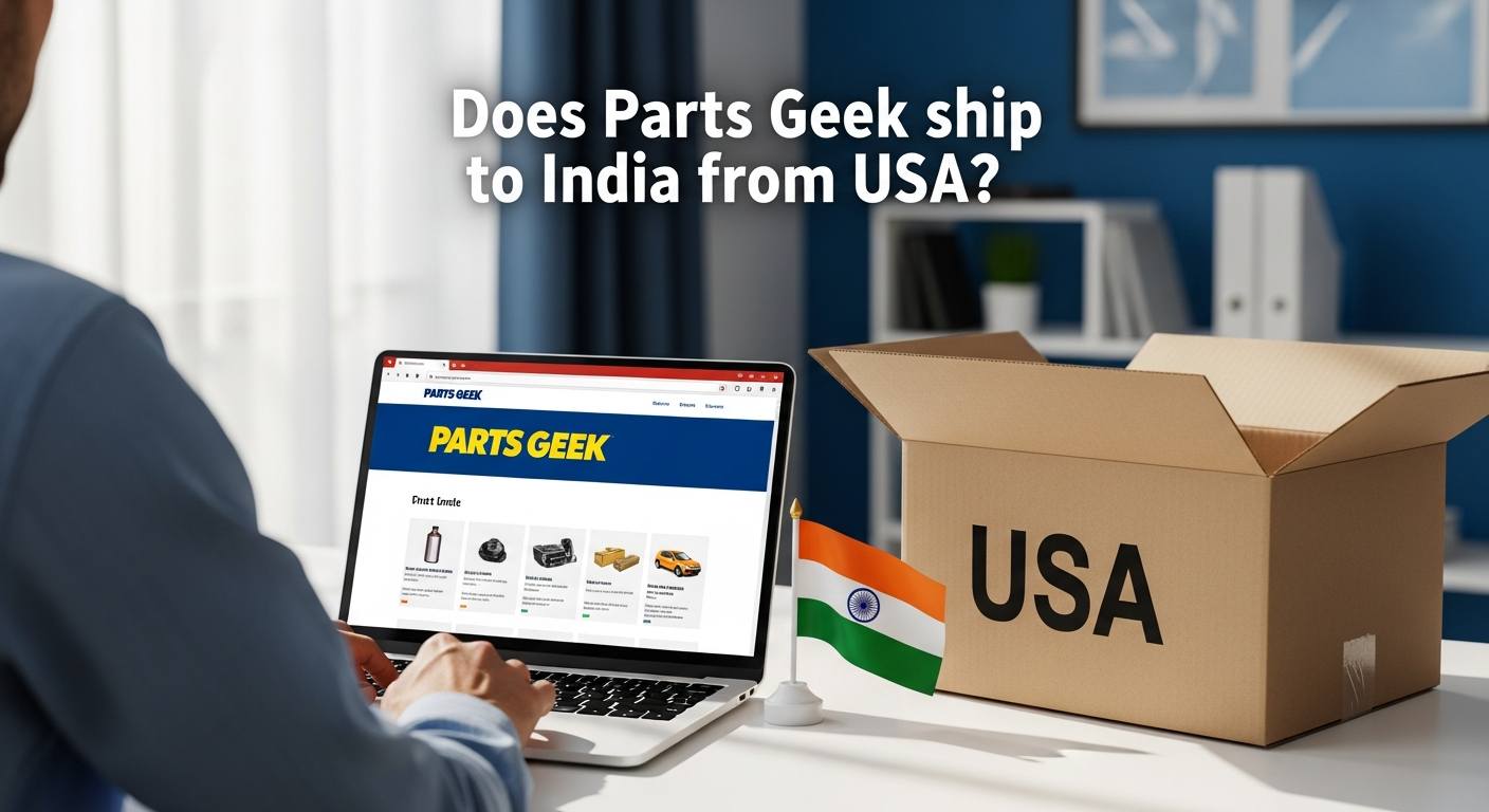 Does Parts Geek ship to India from USA