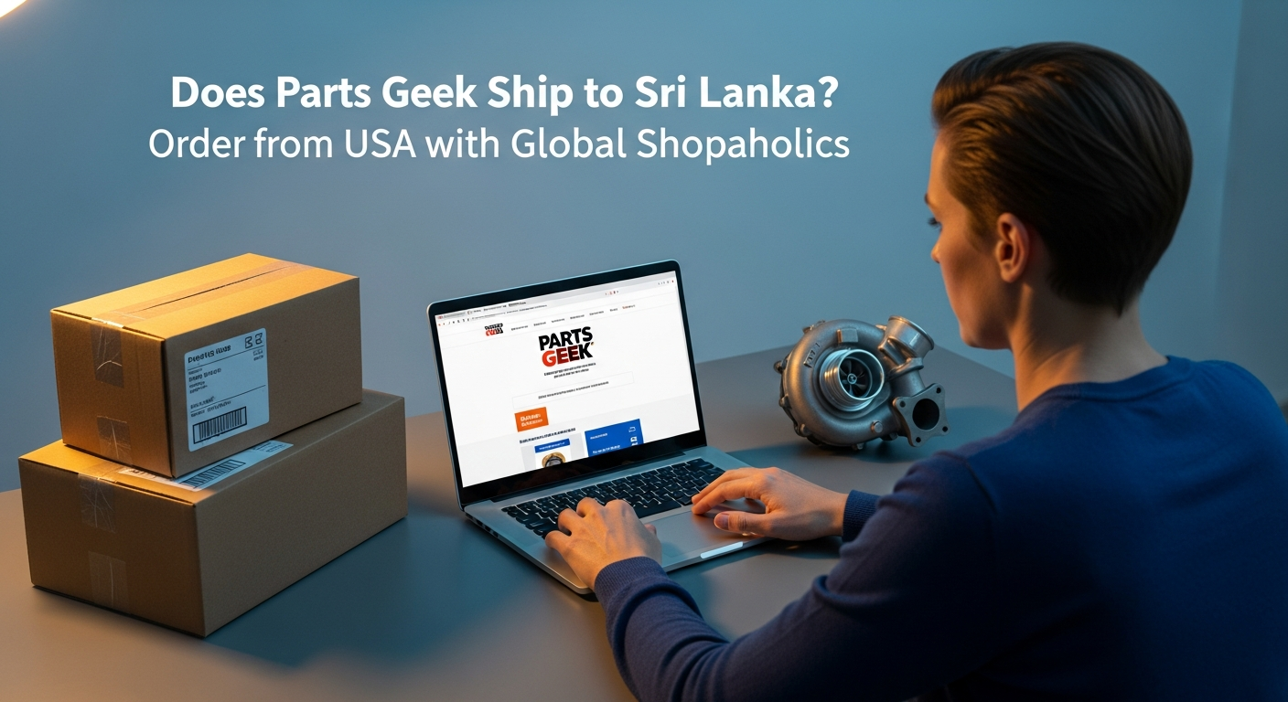 Does Parts Geek Ship to Sri Lanka from USA? How to Order Car Parts from Parts Geek USA with Global Shopaholics.