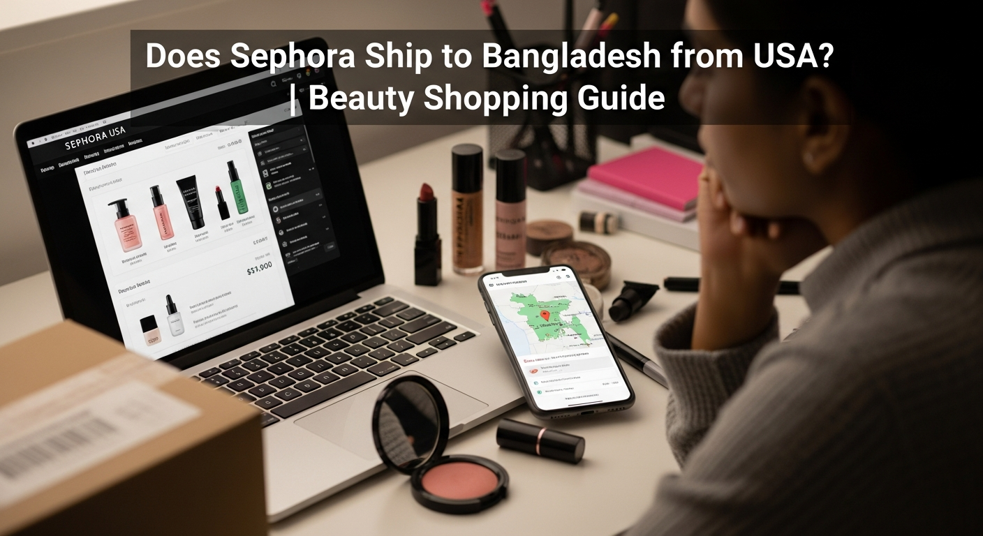 Does Sephora Ship to Bangladesh from USA? Beauty Shopping Guide.