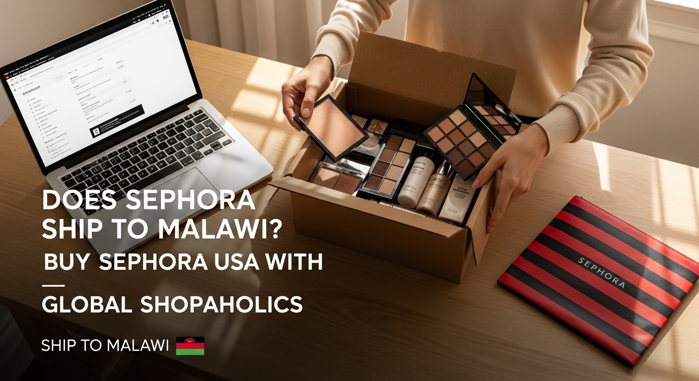 Does Sephora Ship to Malawi from USA? Buy Sephora USA Beauty Products with Global Shopaholics.