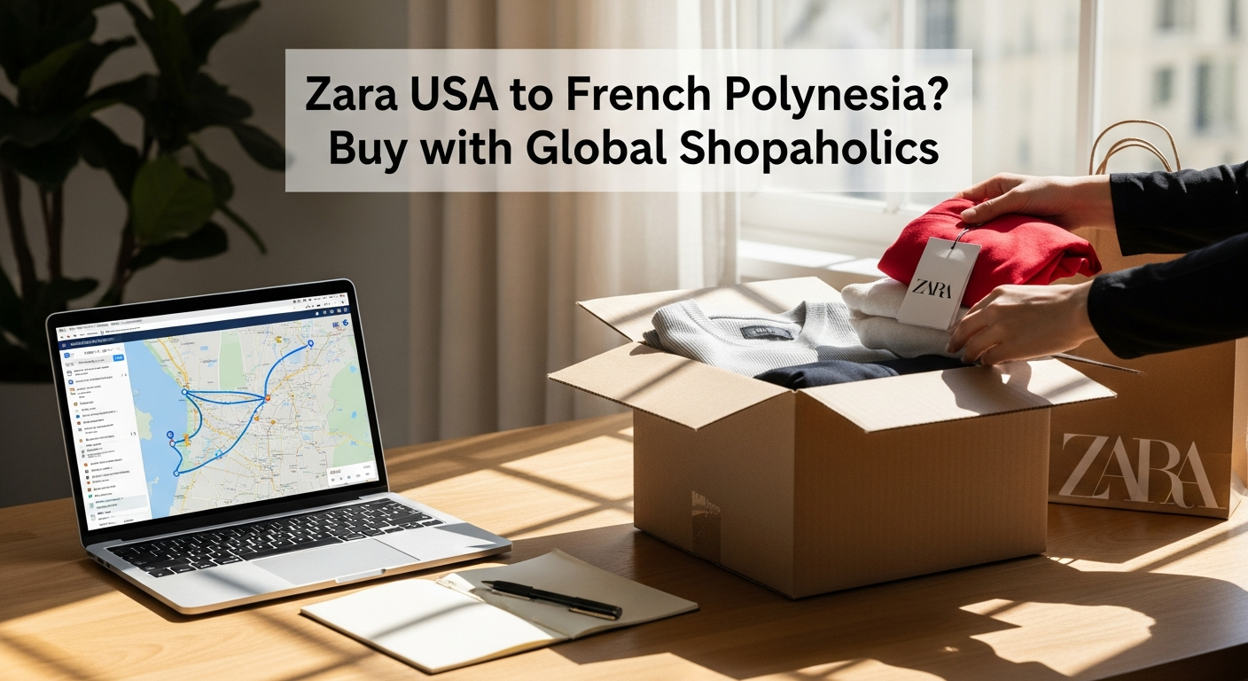 Does Zara Ship to French Polynesia from USA? How to Buy Zara USA Clothing with Global Shopaholics.