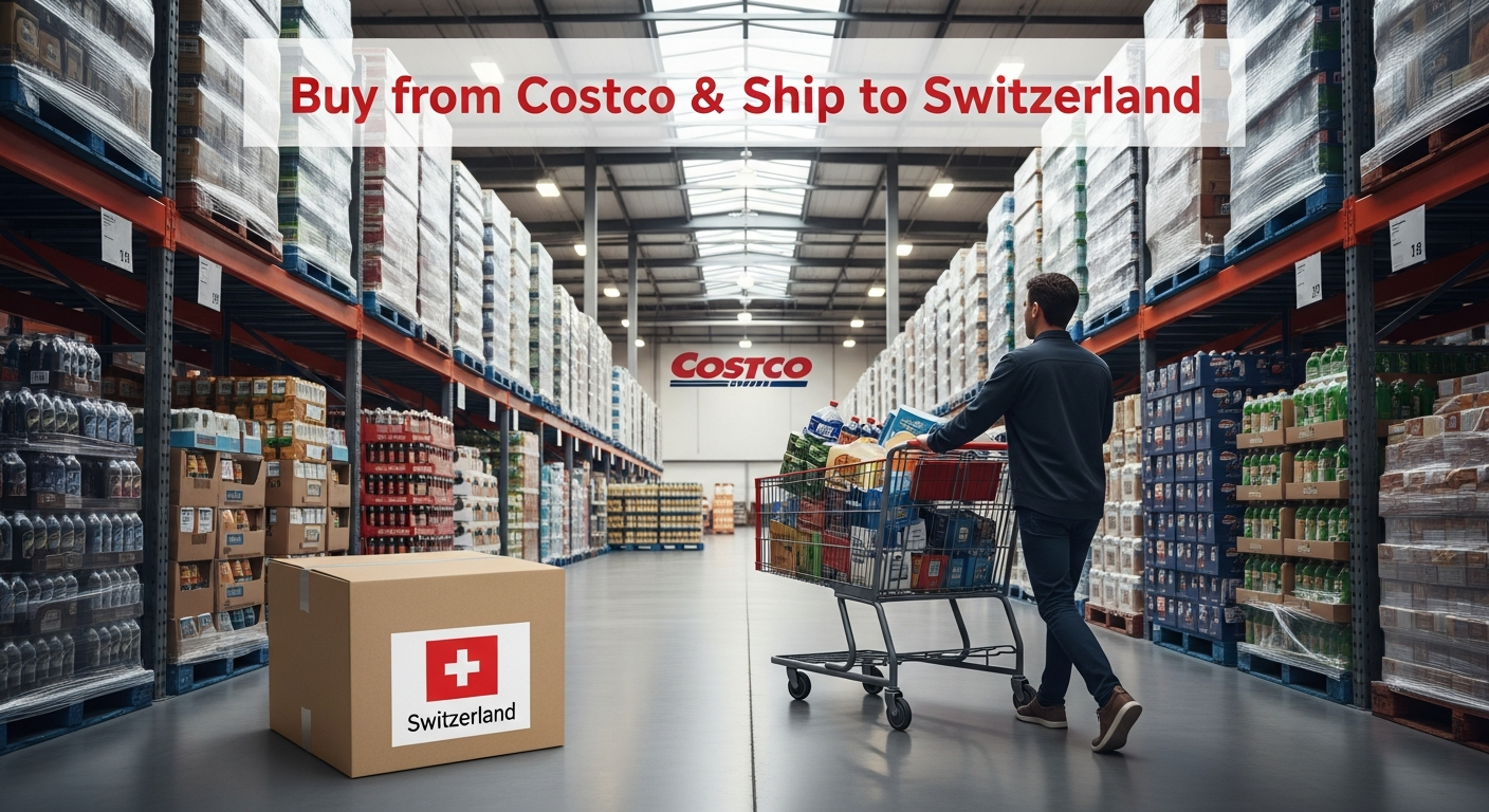 Buy from Costco and ship to Switzerland