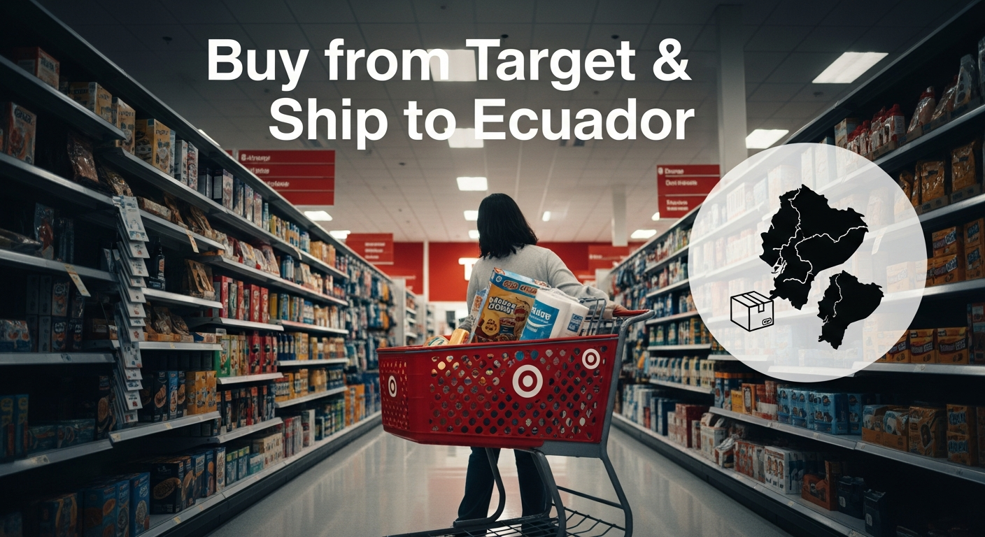 Buy from Target and Ship to Ecuador