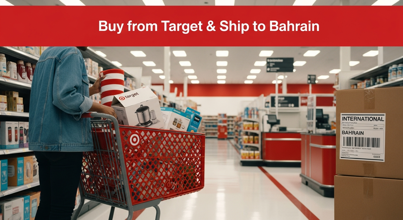 Buy from Target and ship to Bahrain