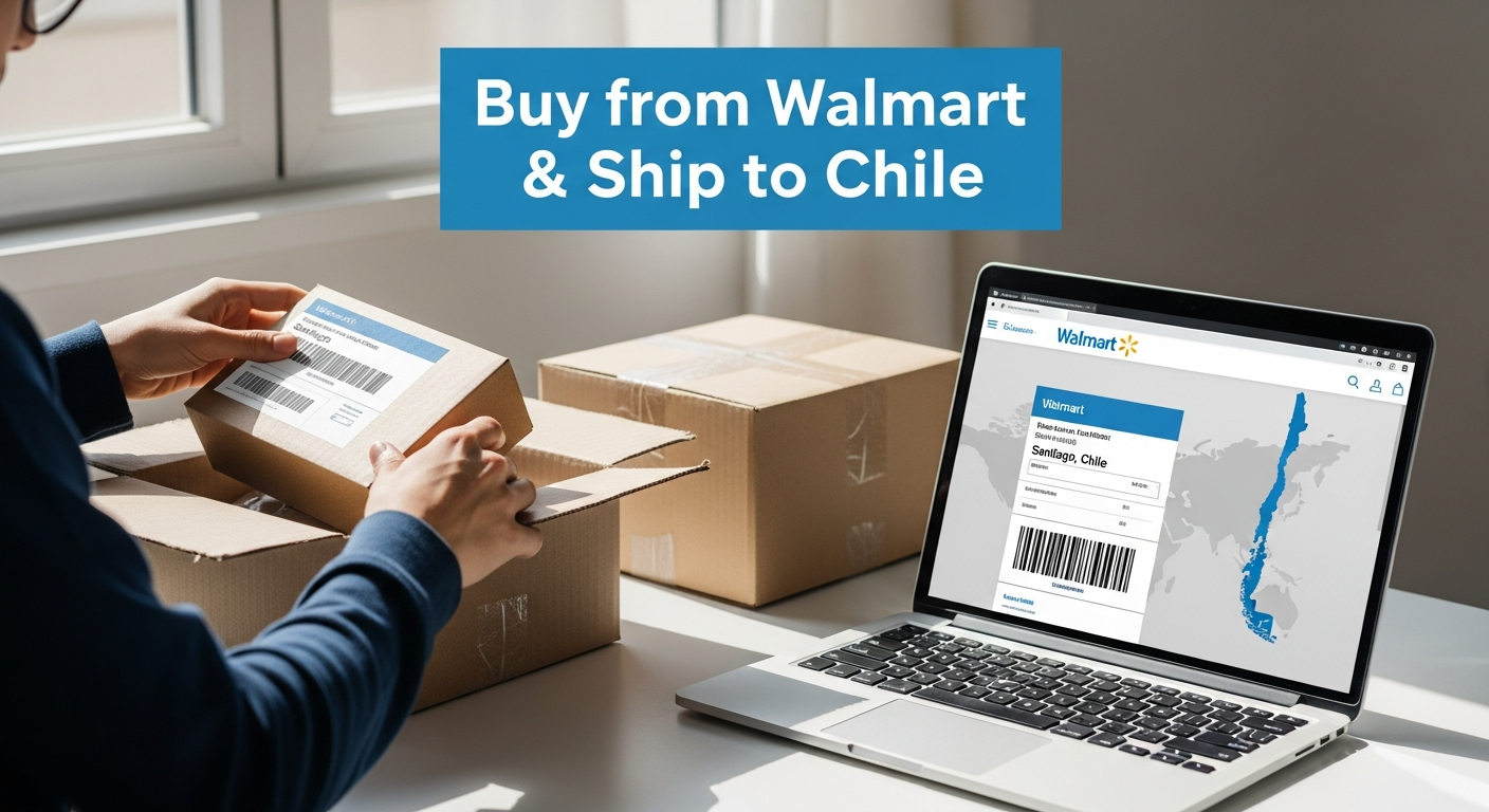 Buy from Walmart and Ship to Chile