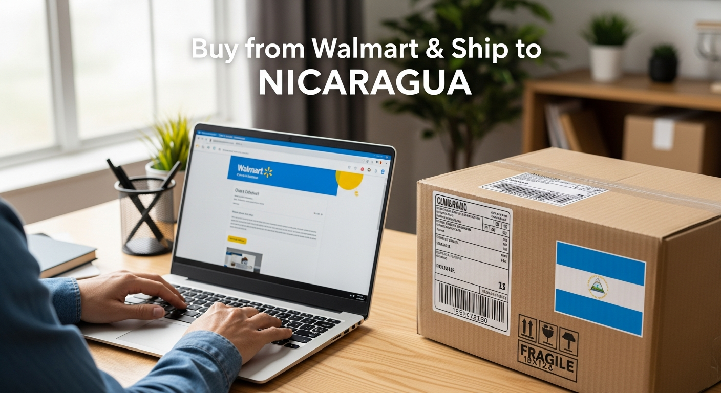 Buy from Walmart and Ship to NICARAGUA