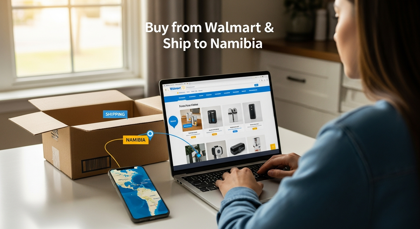Buy from Walmart and Ship to Namibia