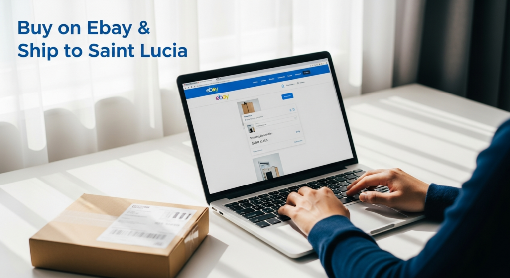 Buy from eBay and Ship to Saint Lucia